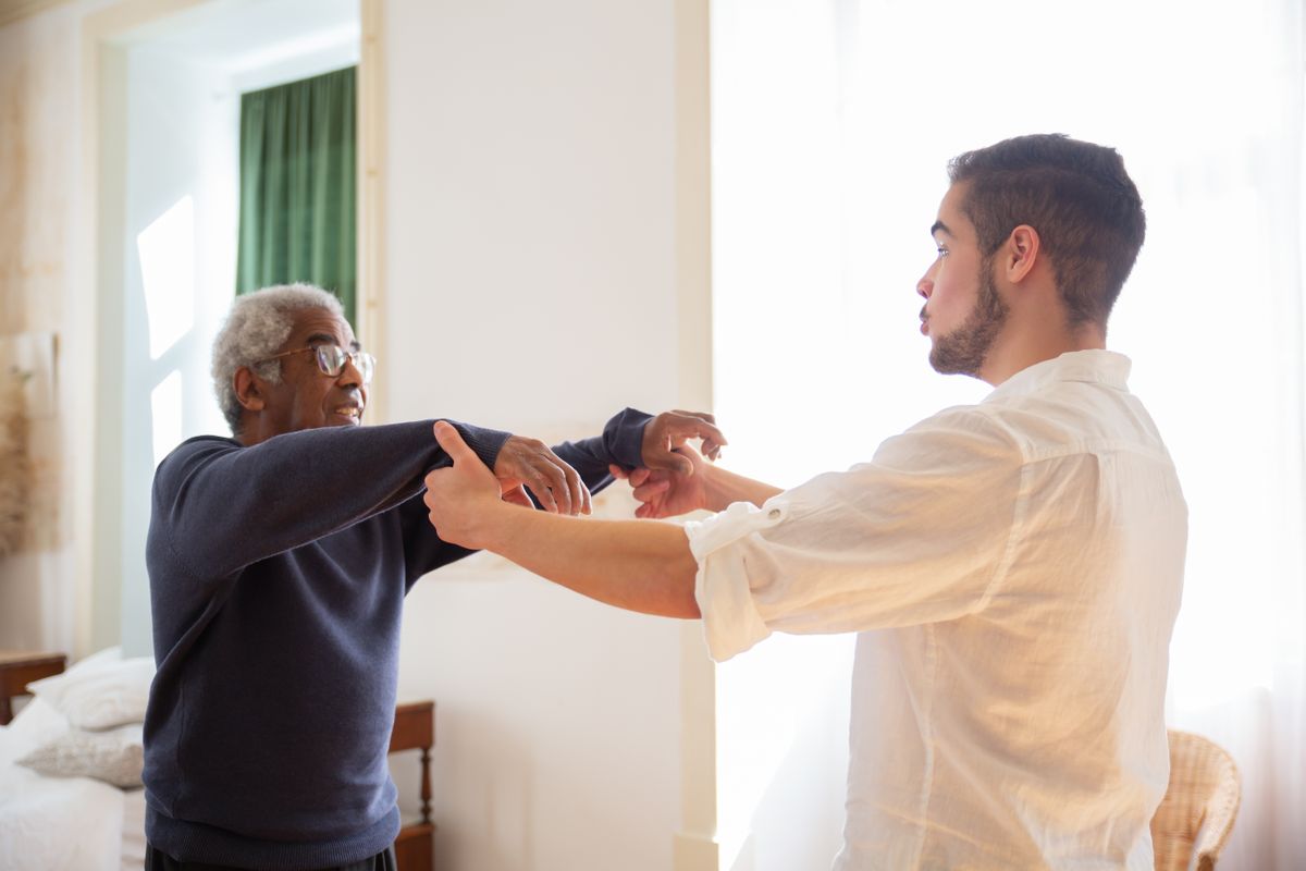 Occupational therapy at home